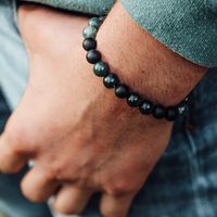 The Great Living Co Green Moss Agate Bracelet